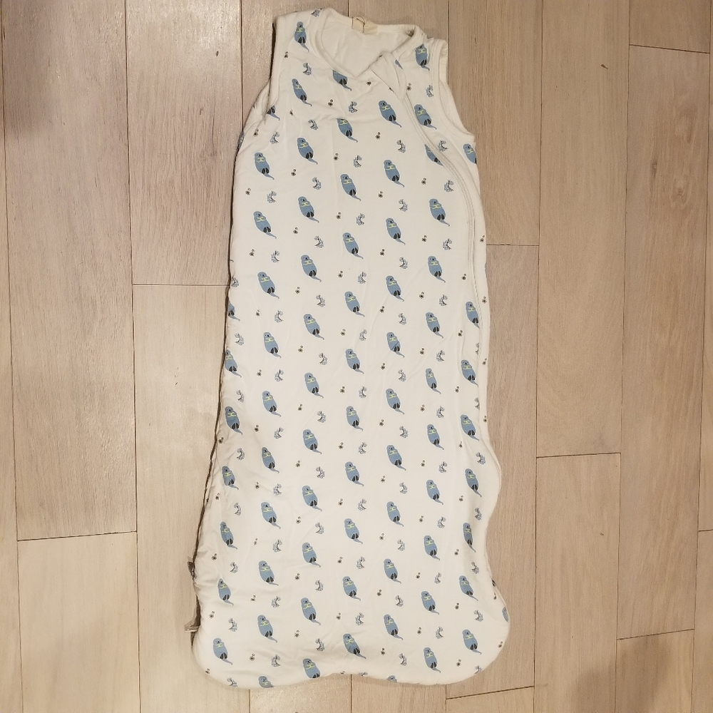 Kyte sleep sack with sea otters, color: white/blue, size: 6-18m